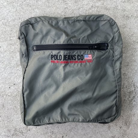 90's～ Polo Jeans "Packable" Tech Nylon Short Pants W32
