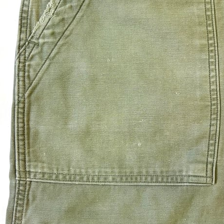 60's US ARMY "Side Adjuster" "Baker Pants" Utility Trousers Large