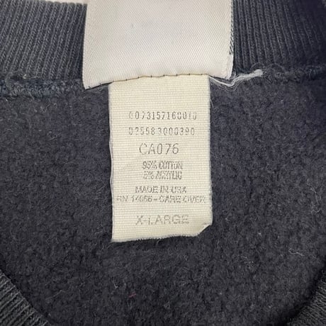 90's Lee Reverse Type Sweat "Black" XLサイズ USA製