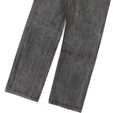 80's Levi's 501 "先染め" Black Denim Pants W36 USA製