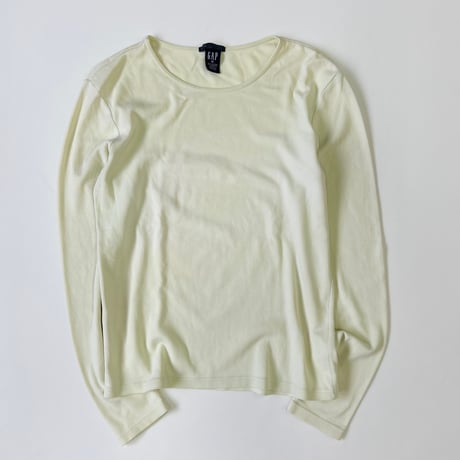 "Women's Size" GAP Cotton × Spandex LS Tシャツ