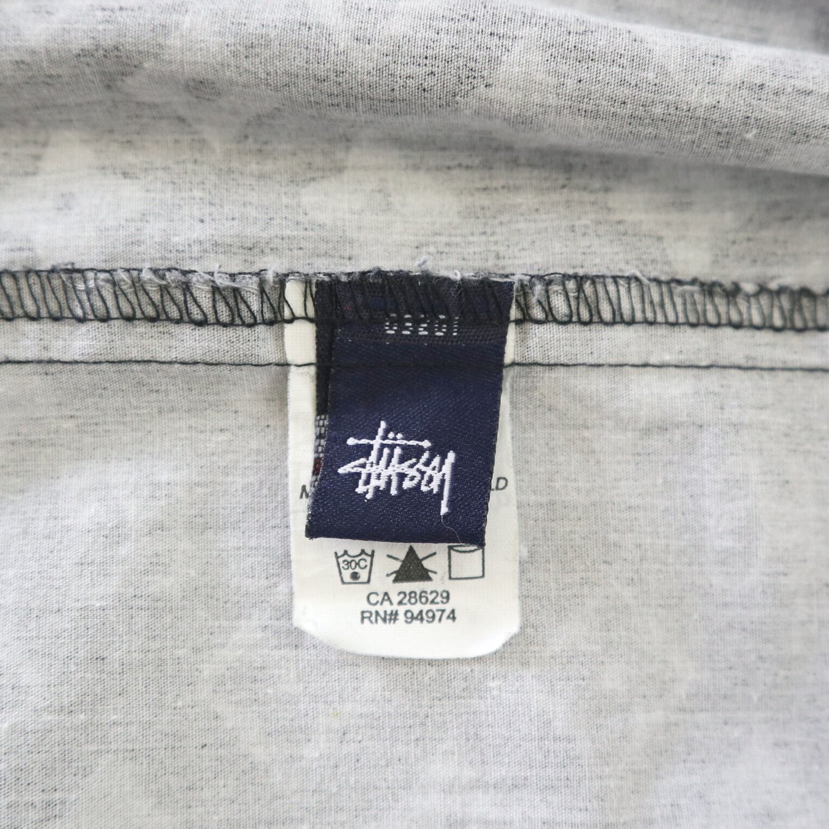 【超激レア】STUSSY バンダナ　モノグラム　総柄　90s 入手困難　美品