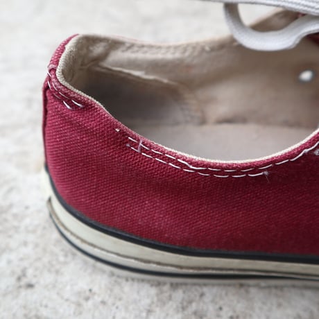 90's Converse All Star Low "Burgundy" US11 USA製