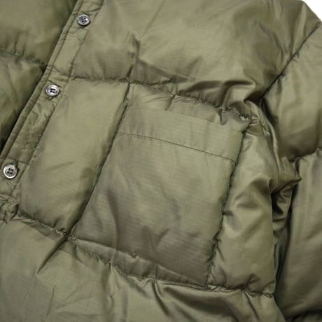 90's GOODENOUGH Rip Stop Nylon Down Shirt Jacket Lサイズ