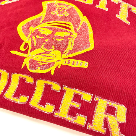 80's CHAMPION RW SWEAT PARKA "Pirates" "両面" "3段" Lサイズ USA製