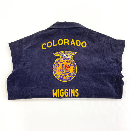 "Special Size" "Good Fade" 80's～90's FFA Corduroy Jacket (fits 50inch)