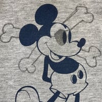 "Women's Size" 80's Disney "Mickey Mouse" "Hand Paint" Sweat Parka Mサイズ USA製