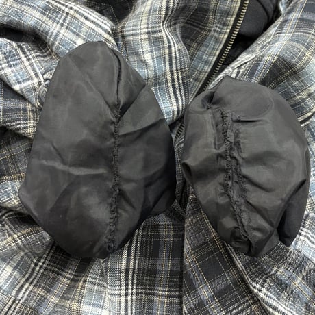～00's Dickies "Quilting Lined" F/Z Flannel Shirt Parka Lサイズ