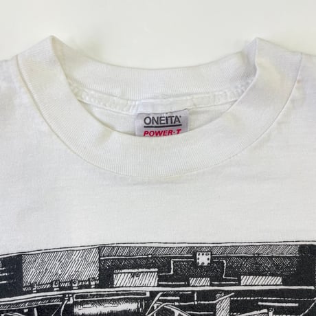 90's ONEITA "BADBOB" "This Too Shall Pass" Tシャツ Lサイズ
