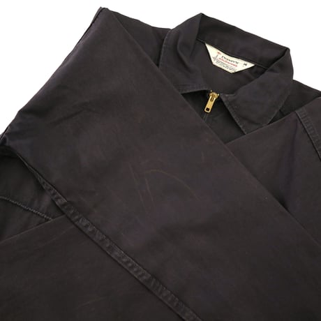 "Women's" 60's PENNYS "Black" "Chain Stitch" Drizzler Jacket 14サイズ