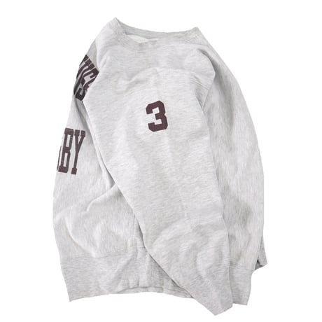 90's CHAMPION RW SWEAT "MASSACHUSETTS RUGBY" 3面 プリント XLサイズ USA製