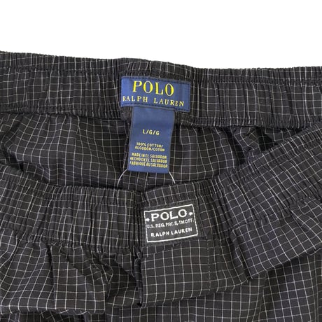 00's Polo Ralph Lauren "Grid Check" Pajama Pants Lサイズ