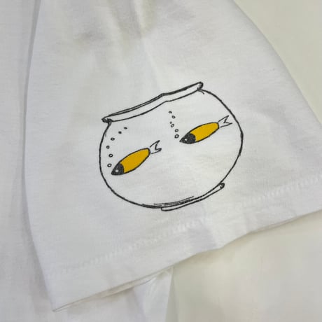 90's ONEITA "STUDIO Q" "Cat" Tシャツ Lサイズ