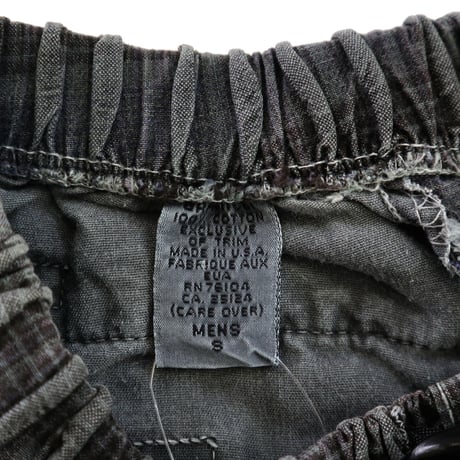90's Gramicci "Seersucker" Check Short Pants Sサイズ USA製
