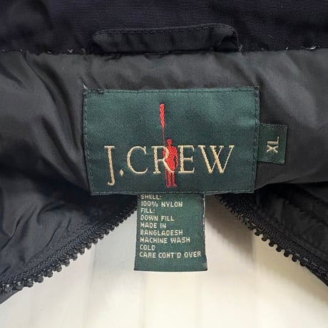 "Good Color" ～90's J.CREW Down Vest XLサイズ