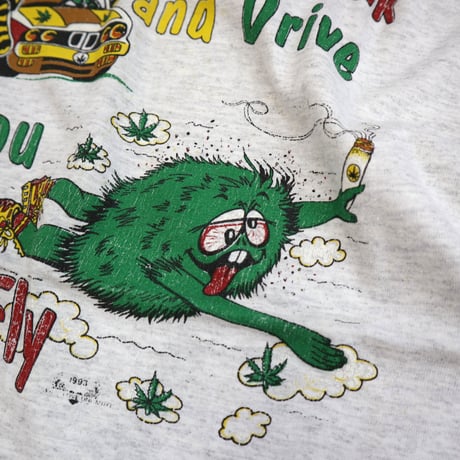 90's ALSTYLE "Camacho Monster" プリント Tシャツ Lサイズ