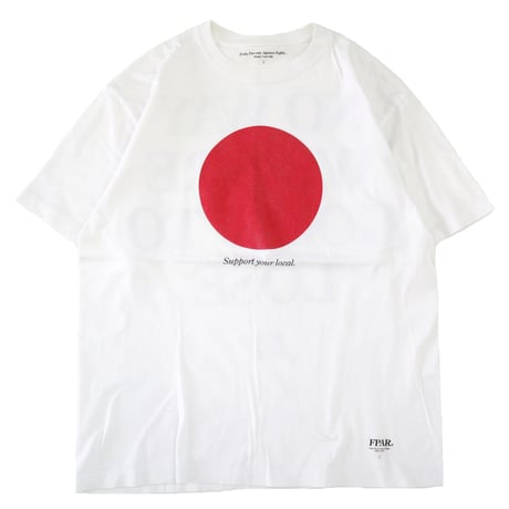 FPAR "Support your local." 両面 プリント チャリティー Tシャツ 4サイズ(XL)