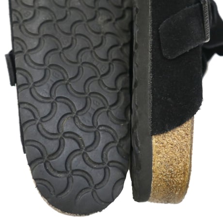 BIRKENSTOCK "BOSTON" Suede Leather Black 41
