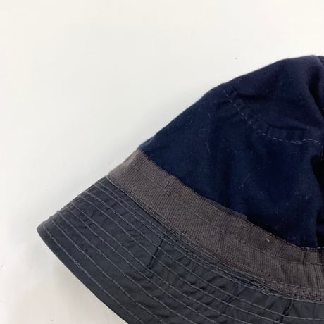 Deadstock 70's Nylon Bucket Hat ITALY製