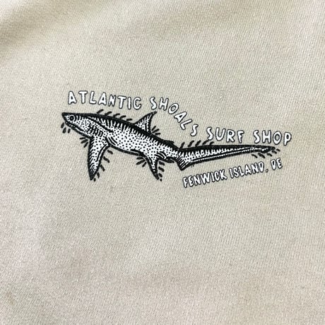 00's GILDAN "Atlantic Shoals Surf Shop" Sweat Mサイズ