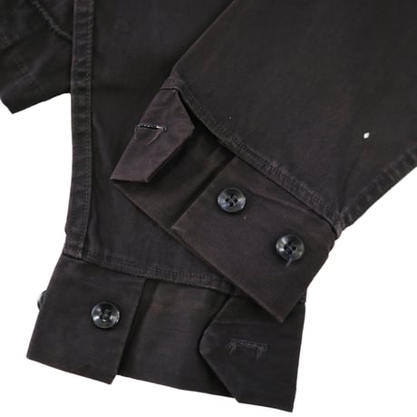 "Women's" 60's PENNYS "Black" "Chain Stitch" Drizzler Jacket 14サイズ