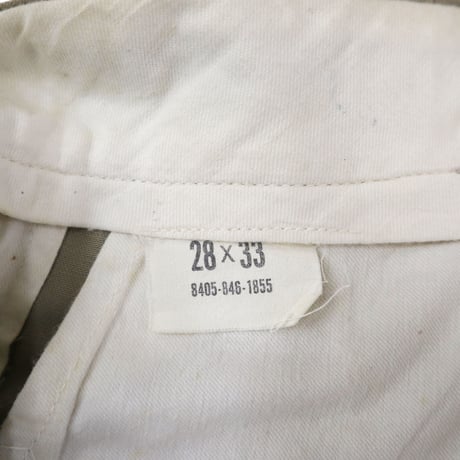 60's～70's US AIR FORCE "Cotton/Poly" Trousers Chino Pants 28×33