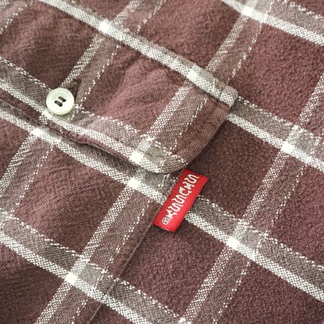"Good Color" 〜90's OLD STUSSY Check Flannel Box Shirt Lサイズ USA製