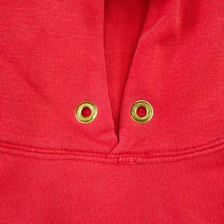 80's CHAMPION RW SWEAT PARKA 単色仕様 "STANFORD CREW" 両面 プリント Lサイズ USA製