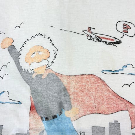 80's Screen Stars "Einstein" Tシャツ XLサイズ