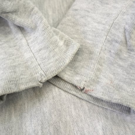 80's CHAMPION RW SWEAT "PRINCETON 77" 4段 プリント Grey Lサイズ USA製