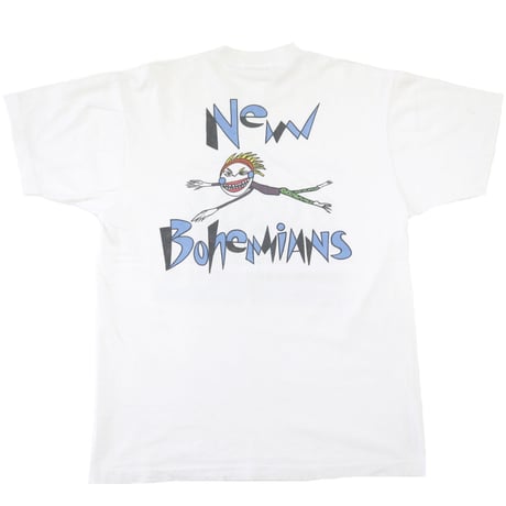 80's Fruit of the loom "New Bohemians" "両面" Tシャツ USA製 Lサイズ
