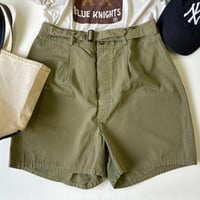 unknown Belted 1tuck Short Pants