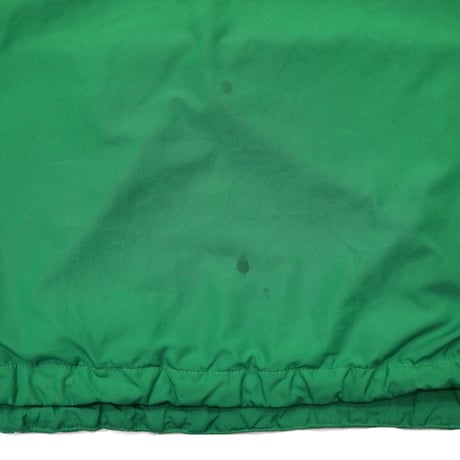 90's NIKE "Zip Logo" Nylon Pull Over Jacket GREEN Lサイズ