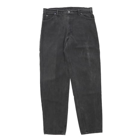 90's Levi's 550 "Super Black" Denim Pants 36×30 USA製