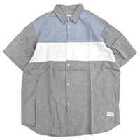 90's OLD STUSSY "Garcons Type" Shirt XLサイズ