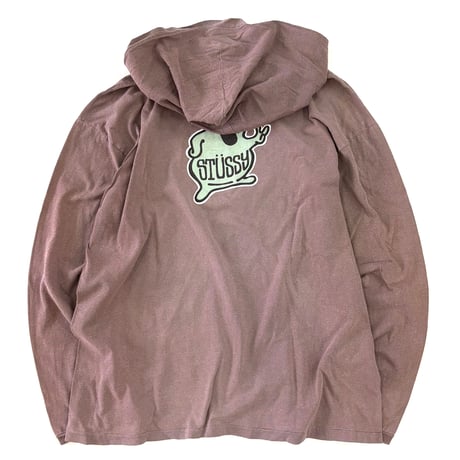 "Good Fade" 80's～90's OLD STUSSY 黒タグ "Mr.Blob" "T-Parka" XXLサイズ USA製