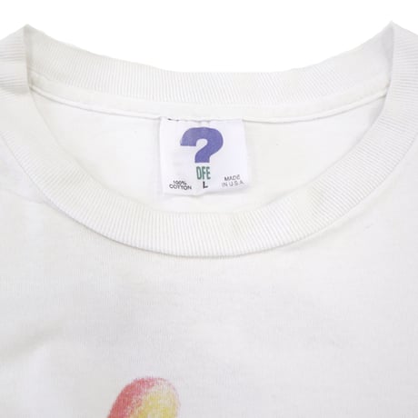 90's Alore "Silent Love" 両面 プリント Tシャツ Lサイズ USA製