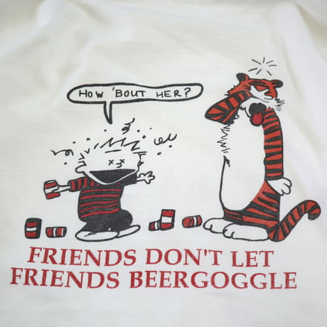 80's～90's unknown "JUST SAY NO" "両面" Tシャツ