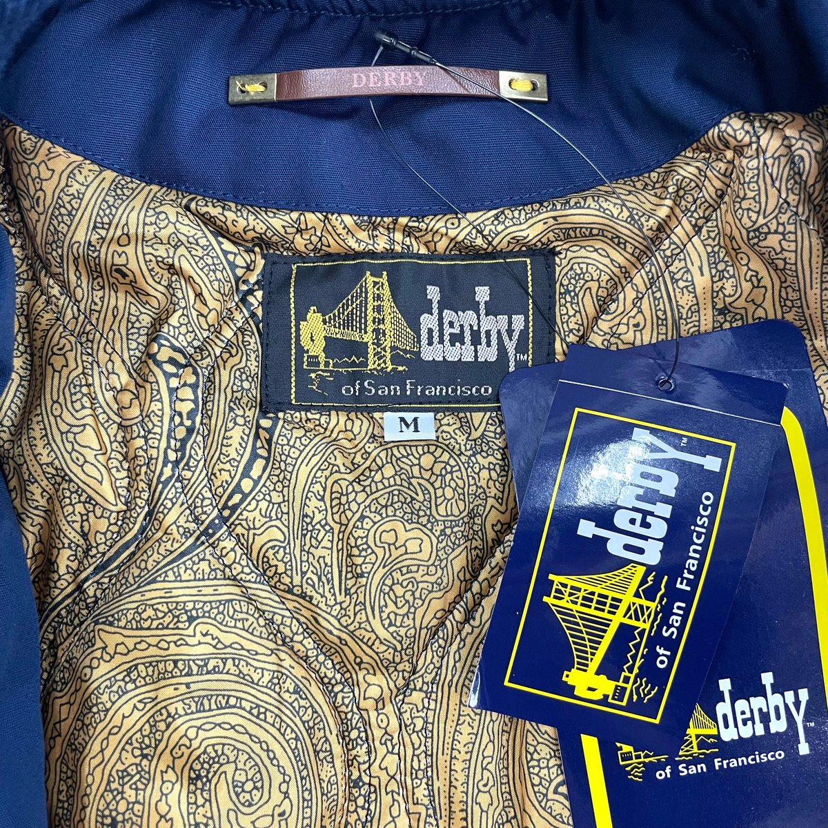 新品】Derby of San Francisco navy blue L