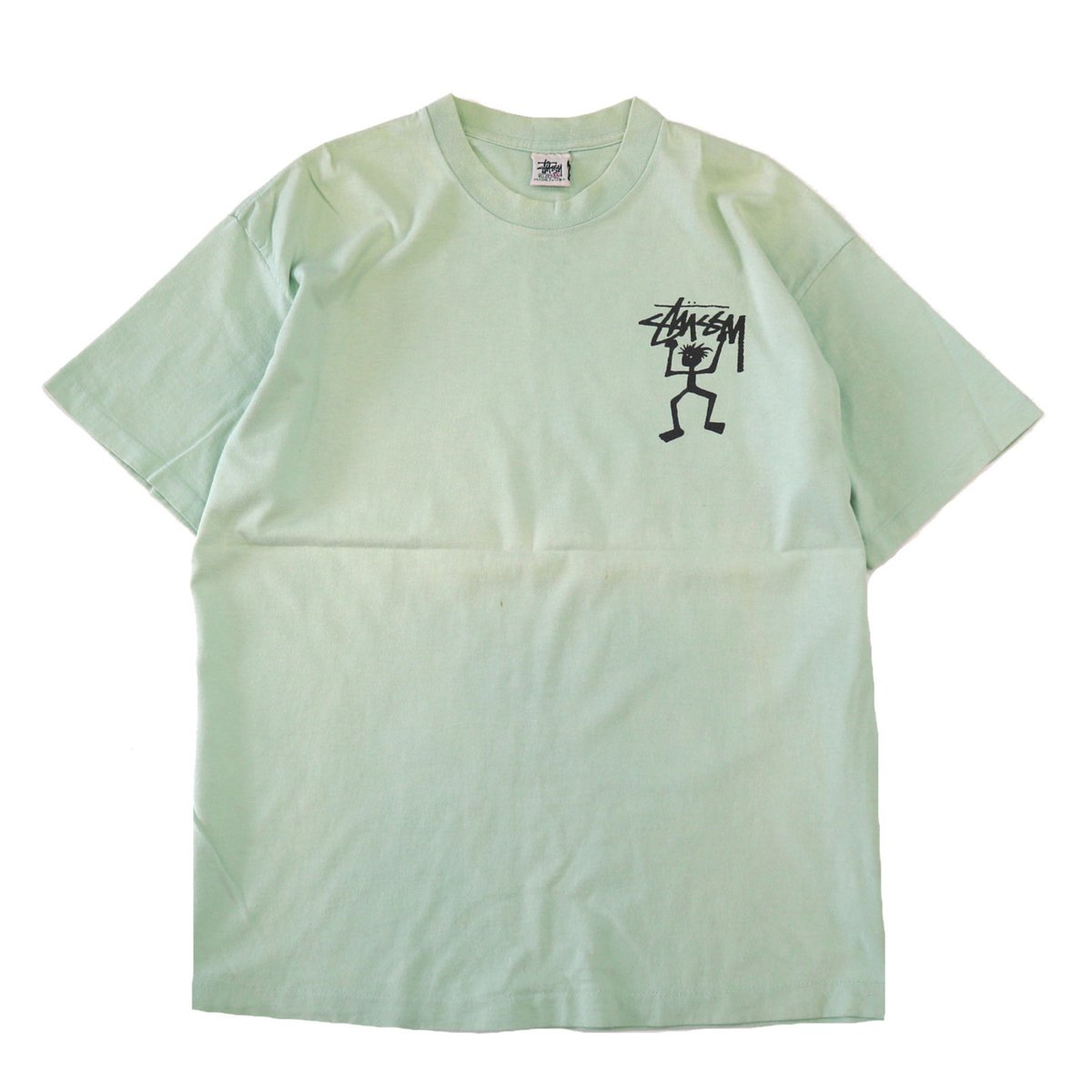 送料込 tシャツ usa製　OLD stussy 80〜90s シャドーマン