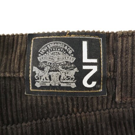 90’s Levi's L2 太畝 コーデュロイ パンツ USA製