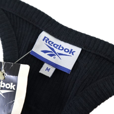 Deadstock "Women's" 90's Reebok "Rib Tank Top" Mサイズ