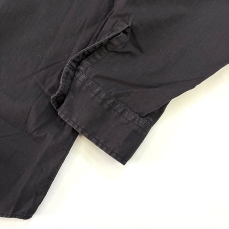 90's Polo Sports "Black" "HBT" Cotton Shirt XLサイズ