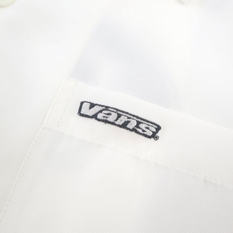 90's～00's VANS オープンカラー レーヨン 半袖 シャツ Lサイズ