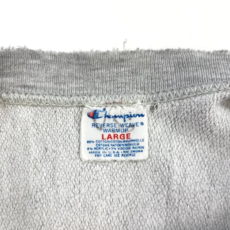 "boro" 80's CHAMPION RW SWEAT "OHIO～" "Cut Off" Lサイズ USA製