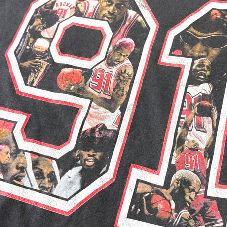 90's Tultex "Dennis Rodman" "Cut Off" Tシャツ Lサイズ