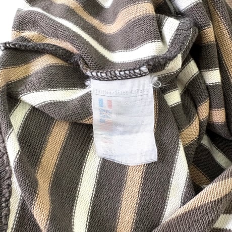 Saint James "Ouessant" Border Shirt Lサイズ FRANCE製