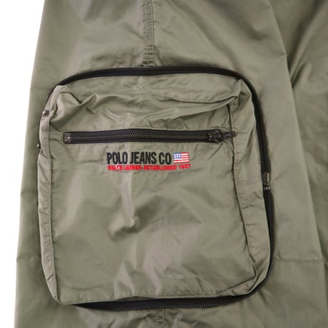 90's～ Polo Jeans "Packable" Tech Nylon Short Pants W32