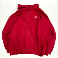 "Good Size" 90's NIKE "Embroidery Logo" Sweat Parka XXLサイズ USA製
