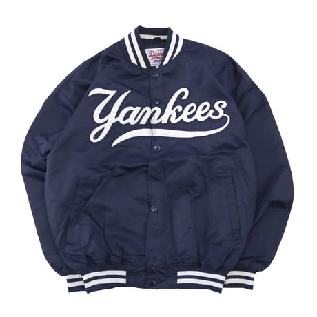 90's STARTER "Yankees" サテン ナイロン チーム ジャケット Lサイズ